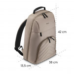 Ruksak Premium Lightweight na notebook 16,2, recyklovaný, béžový Ruksak Premium Lightweight na notebook 16,2, recyklovaný, béžový