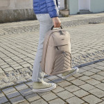 Ruksak Premium Lightweight na notebook 16,2, recyklovaný, béžový