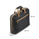 Taška na notebook Ultra ľahká, 34 - 36 cm (13,3 - 14,1), čierna