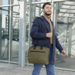 Taška na notebook Ultra ľahká, 40 - 41 cm (15,6 - 16,2), olivová