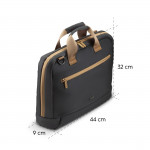 Taška na notebook Ultra ľahká, 40 - 41 cm (15,6 - 16,2), čierna