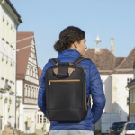 Ruksak Ultra Lightweight na notebook 16,2, recyklovaný, čierny