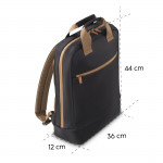Ruksak Ultra Lightweight na notebook 16,2, recyklovaný, čierny