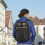 Ruksak Ultra Lightweight na notebook 16,2, recyklovaný, čierny