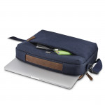 Taška na notebook Casual, 13,3–14,1, tmavomodrá