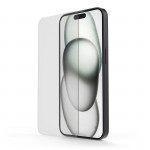 Ochranné sklo Clear Protect pre Apple iPhone 15, pomoc montáže