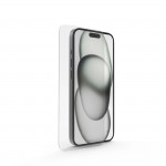 Ochranné sklo Clear Protect pre Apple iPhone 15, pomoc montáže