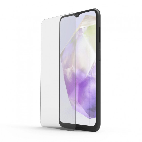 Ochranné sklo Clear Protect pre Samsung Galaxy A35 5G, pomoc montáže