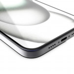 Ochranné sklo Extreme Protect pre Apple iPhone 15, pomoc montáže