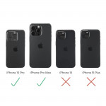 Cam Protect ochranné sklo kamery pre iPhone 15 Pro/15 Pro Max, priehľadné