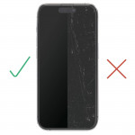 Ochranné sklo Clear Protect pre Apple iPhone 16 Plus, pomoc montáže