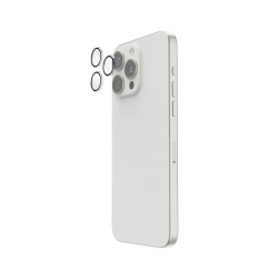 Ochrana kamery Lens Protect pre iPhone 16 Pro/16 Pro Max, 3 šošovky