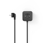 Socket Cube, 3-Way, 2x USB-C, 1x USB-A, 67 W, Display, 1.4 m, black Socket Cube, 3-Way, 2x USB-C, 1x USB-A, 67 W, Display, 1.4 m, black