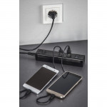 Sieťová USB nabíjačka 6x USB, 34 W, káblová
