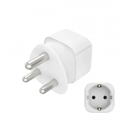 Cestovný zásuvkový adaptér do južné Afriky, 3-pól.