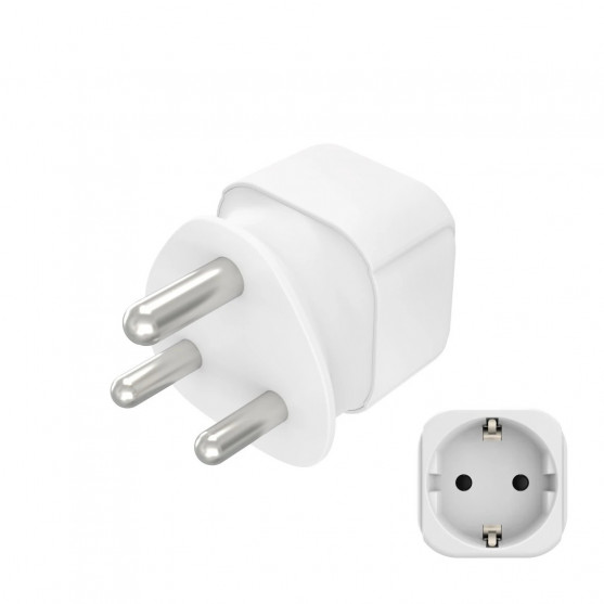 Cestovný zásuvkový adaptér do južné Afriky, 3-pól.
