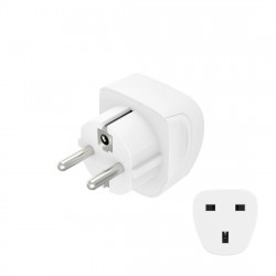 Zásuvkový adaptér z Británie do SR, 3-pól.