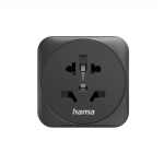 Zásuvkový adaptér univerzálny do EU, 3-pól., USB-A/USB-C PD 20 W