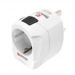 Cestovný adaptér World Travel Pro Light USB, 3-pól., univerzál., 2xUSB-A