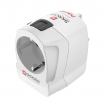 Cestovný adaptér Pro Light AC 30PD, 3-pól, globálny, USB-A/USB-C 30 W