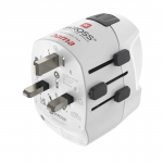 Cestovný adaptér Pro Light AC 30PD, 3-pól, globálny, USB-A/USB-C 30 W