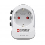 Cestovný adaptér Pro Light AC 30PD, 3-pól, globálny, USB-A/USB-C 30 W
