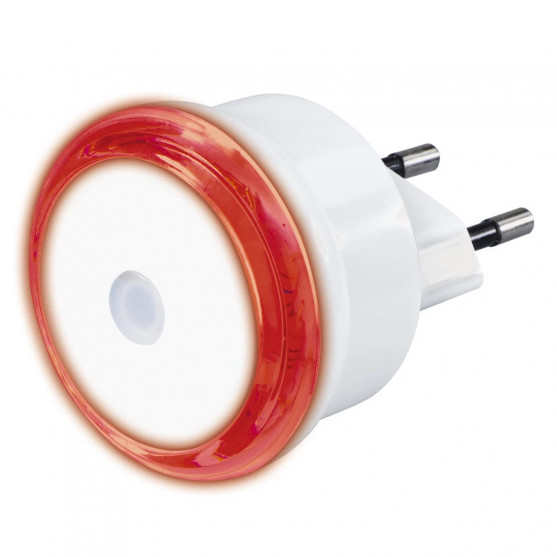 LED nočné svetlo Basic, senzor, automatické zap./vyp., červené