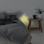 LED nočné svetlo Edge do zásuvky, nočný senzor, teplé svetlo