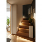 LED nočné svetlo Cozy, so snímačom pohybu a súmraku, na batérie, 3 kusy