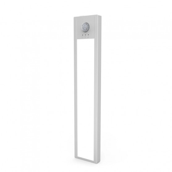 LED orientačné svetlo Sleek, pohybový a svetelný senzor, hliník