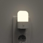 LED nočné svetlo Color do zásuvky, senzor súmraku, zmena farieb, RGB