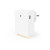 LED nočné svetlo do zásuvky, USB‑A + USB‑C, senzor súmraku