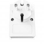 LED nočné svetlo do zásuvky, USB‑A + USB‑C, senzor súmraku