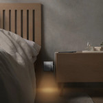 LED nočné svetlo do zásuvky, USB‑A + USB‑C, senzor súmraku