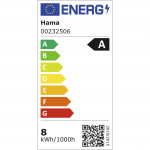 LED nočné svetlo do zásuvky, USB‑A + USB‑C, senzor súmraku