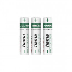 NiMH batérie, AAA Micro, 700 mAh, 1,2 V, 3 kusy
