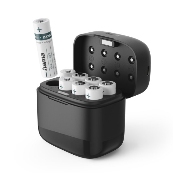 Li-Ion akumulátor 8x AA 2000 mAh 1,5 V s nabíjacím boxom