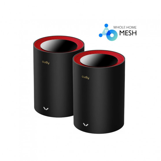 Cudy AX3000 Wi-Fi 6 Mesh systém 2.5G, set 2 ks (M3000(2-Pack))