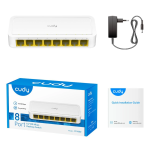 Cudy switch 8portový 10/100 Mbps (FS108D) Cudy switch 8portový 10/100 Mbps (FS108D)