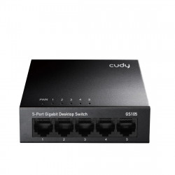Cudy switch 5-portový Gigabit, kovový (GS105)