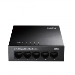Cudy switch 5-portový Gigabit, kovový (GS105)
