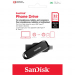 Phone Drive 32GB, USB-C/USB-A, 3.2 Gen 1, 100MB/s, black