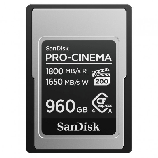 PRO-CINEMA CFexpress™ Type A Card, 960GB