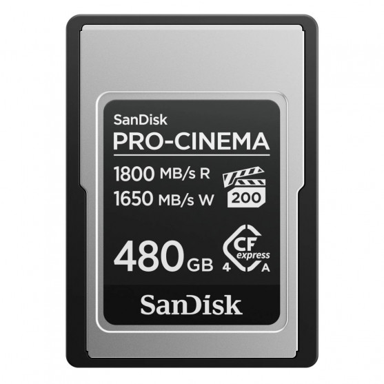 PRO-CINEMA CFexpress™ Type A Card, 480GB