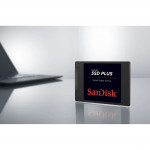 SSD-Festplatte SanDisk SSD Plus 250GB 2,5 SATA SSD (545MB/s)