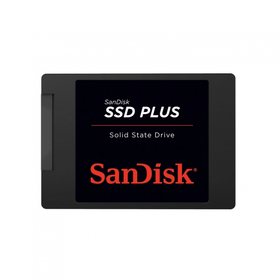 SSD-Festplatte SanDisk SSD Plus 2TB 2,5 SATA SSD (545MB/s)