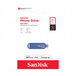 Phone Drive 1TB, USB-C, 3.2 Gen 1, 150MB/s, Maritime Blue