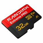 MicroSDHC Extreme PRO 32GB (UHS-I, R100MB/s / W90MB/s, 5K, 4K UHD) + Ad