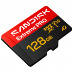 MicroSDXC Extreme PRO 128GB (UHS-I, R250MB/s / W120MB/s, 5K, 4K UHD) + Ad MicroSDXC Extreme PRO 128GB (UHS-I, R250MB/s / W120MB/s, 5K, 4K UHD) + Ad