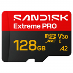 MicroSDXC Extreme PRO 128GB (UHS-I, R250MB/s / W120MB/s, 5K, 4K UHD) + Ad MicroSDXC Extreme PRO 128GB (UHS-I, R250MB/s / W120MB/s, 5K, 4K UHD) + Ad